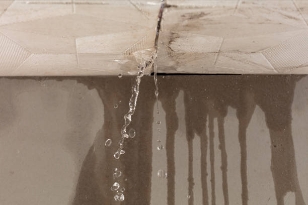 Professional Commercial Water Damage Restoration technician working in New London, MN